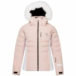 ROSSIGNOL W RAPIDE JKT POWDER PINK 23