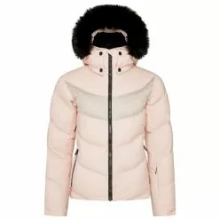 ROSSIGNOL W SIGNATURE DOWN JKT POWDER PINK 23