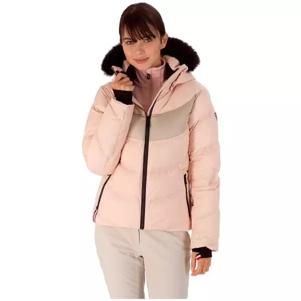 ROSSIGNOL W SIGNATURE DOWN JKT POWDER PINK 23 4 ROSSIGNOL W SIGNATURE DOWN JKT POWDER PINK 23 - Afbeelding 2