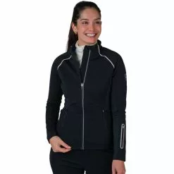 ROSSIGNOL W SOFTSHELL JKT CARBON BLACK 23