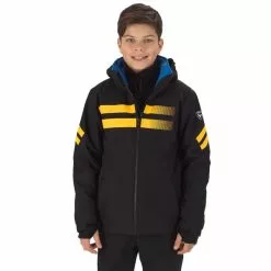 ROSSIGNOL BOY COURSE JKT BLACK 23
