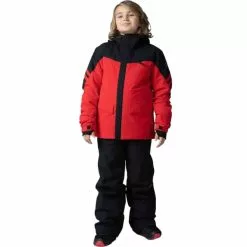 ROSSIGNOL BOY REACT JKT SPORTS RED 23