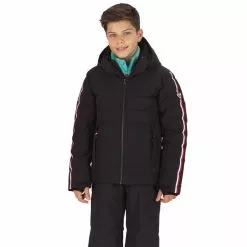 ROSSIGNOL BOY HIVER POLYDOWN JKT BLACK 23