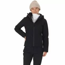 ROSSIGNOL W REACT MERINO JKT BLACK 23