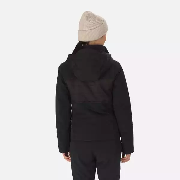 ROSSIGNOL W REACT MERINO JKT BLACK 23 4 ROSSIGNOL W REACT MERINO JKT BLACK 23 - Afbeelding 2