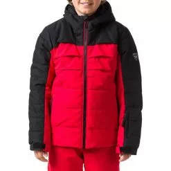 ROSSIGNOL BOY POLYDOWN JKT SPORTS RED 22